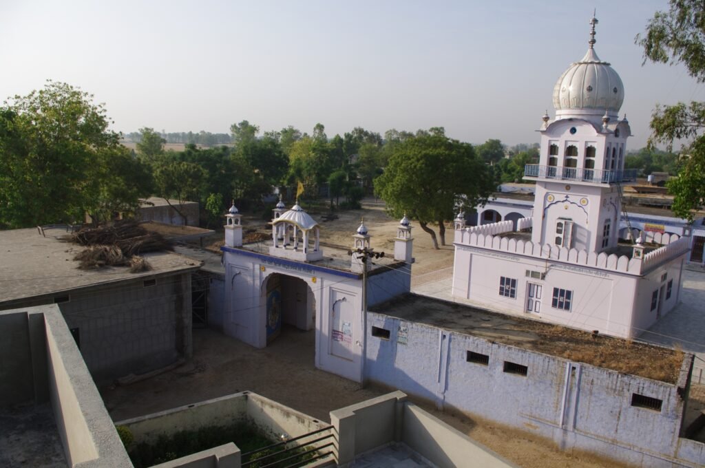 A village gurdwara in rural Punjab
